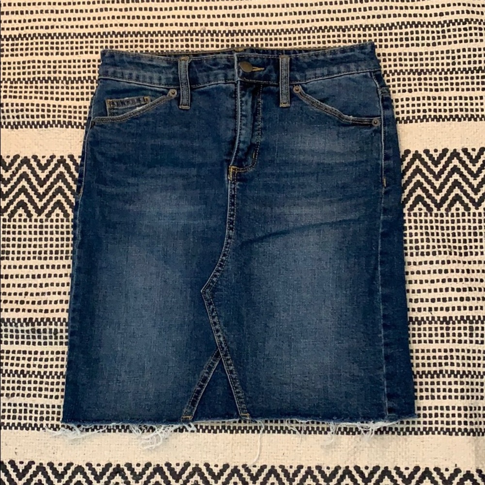 Denim skirt